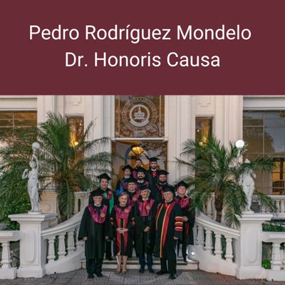 Pedro Rodríguez Mondelo, doctor honoris causa per la UPAP