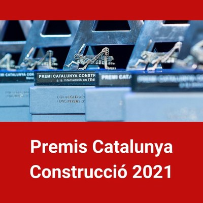 Guanyadors dels premis Catalunya Construcció 2021 de l’EPSEB