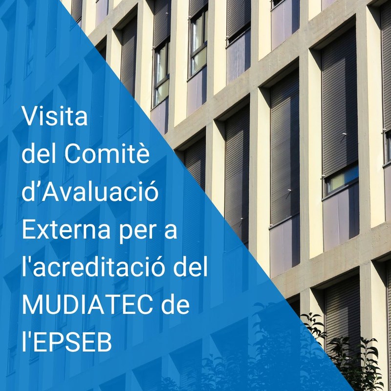 Acreditació del màster universitari en Diagnosi i Tècniques d'Intervenció en l'Edificació