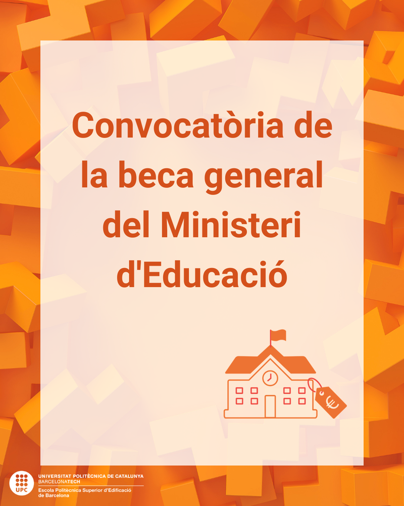 Beca general (Ministeri d'Educació - AGAUR)