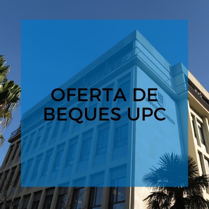 Oferta de beques: estand de la UPC al Saló de l'Ensenyament 2026