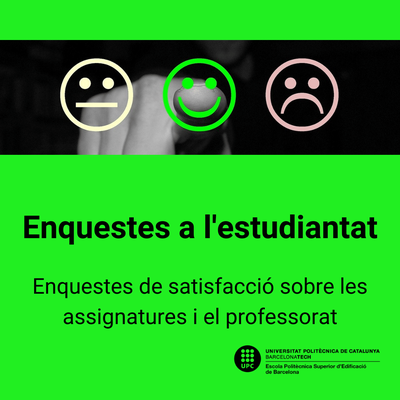 Enquestes a l'estudiantat - curs 2024-2025 - 2n quadrimestre