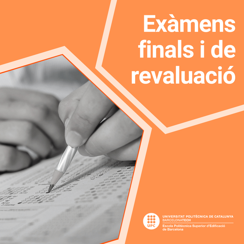 Calendari d'exàmens finals i de revaluació - curs 2023-2024 - 2n quadrimestre