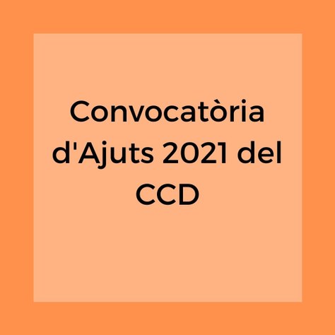 Oberta la convocatòria d'Ajuts 2021 a projectes de cooperació