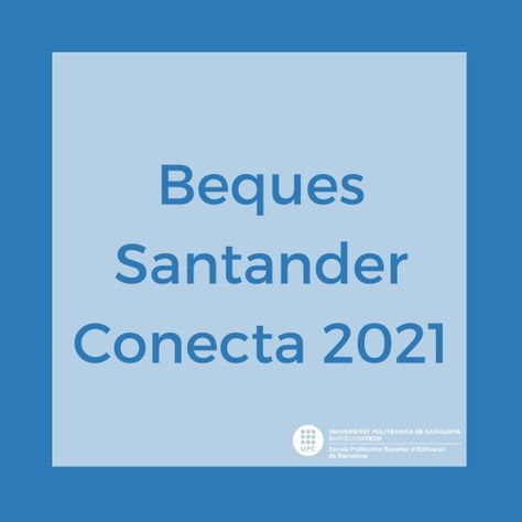 Oferta de beques Santander Conecta 2021