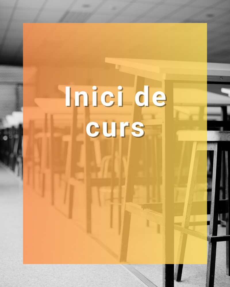Inici de curs