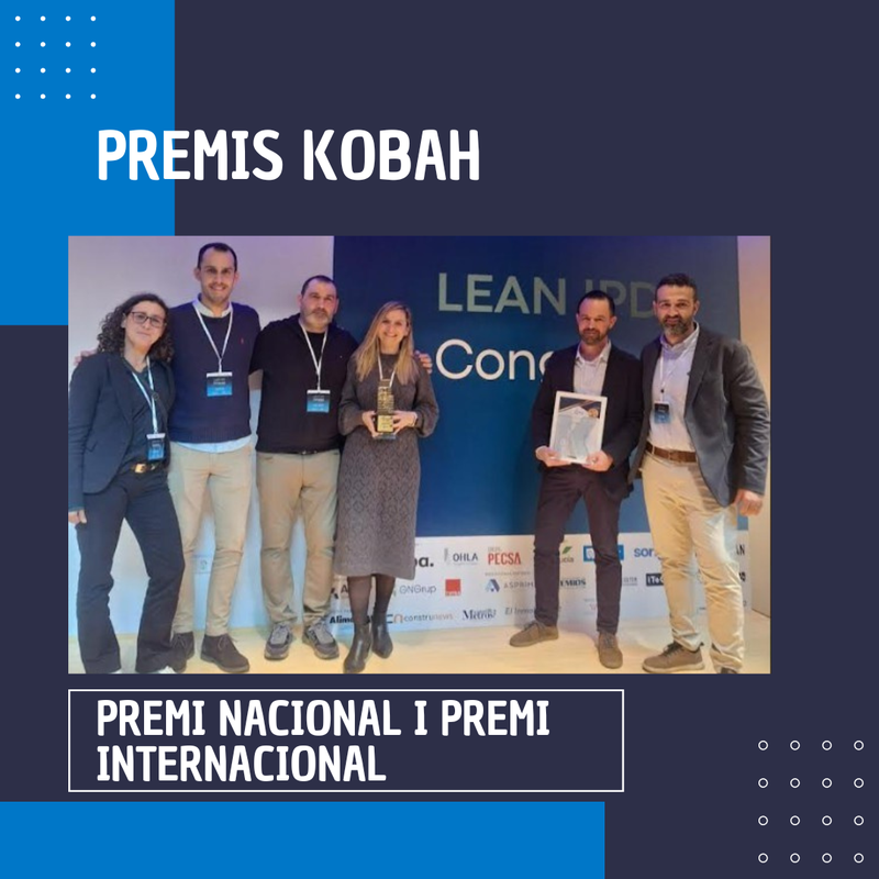 Professorat de l'EPSEB rep dos premis KOBAH