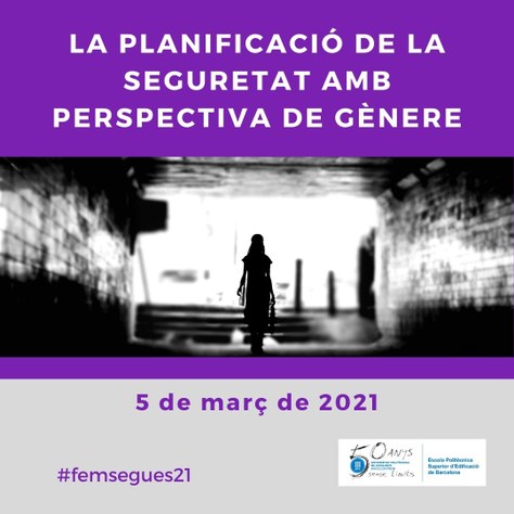 Jornada "La planificació de la seguretat amb perspectiva de gènere" 2021