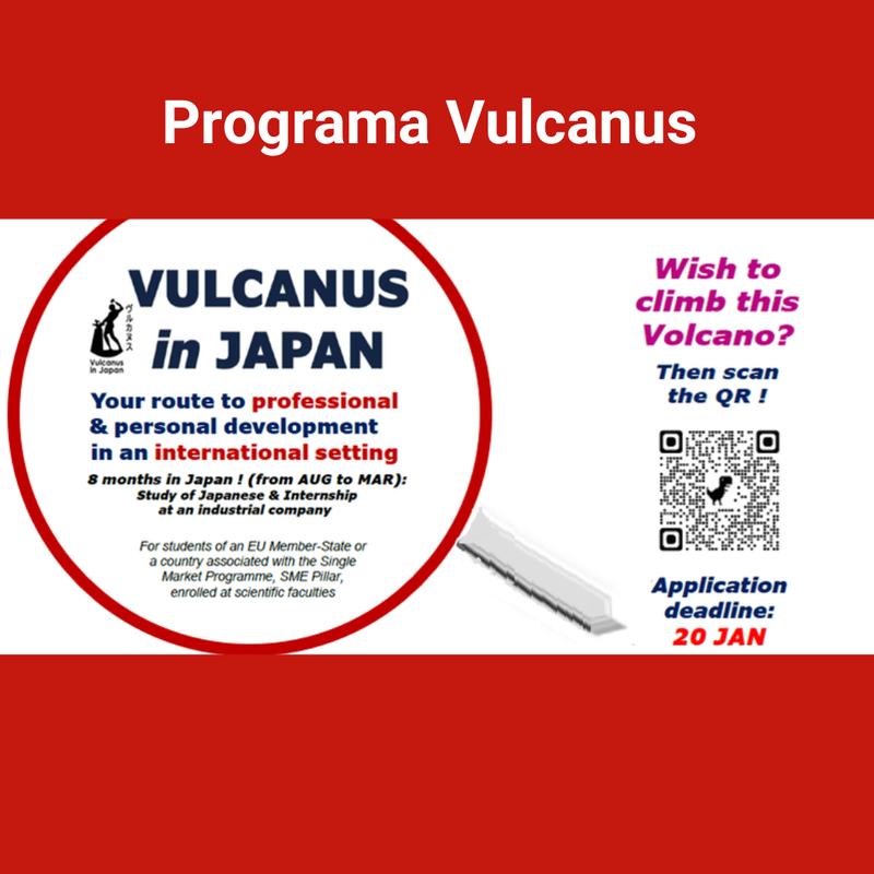 Programa Vulcanus - una ocasió per fer pràctiques al Japó