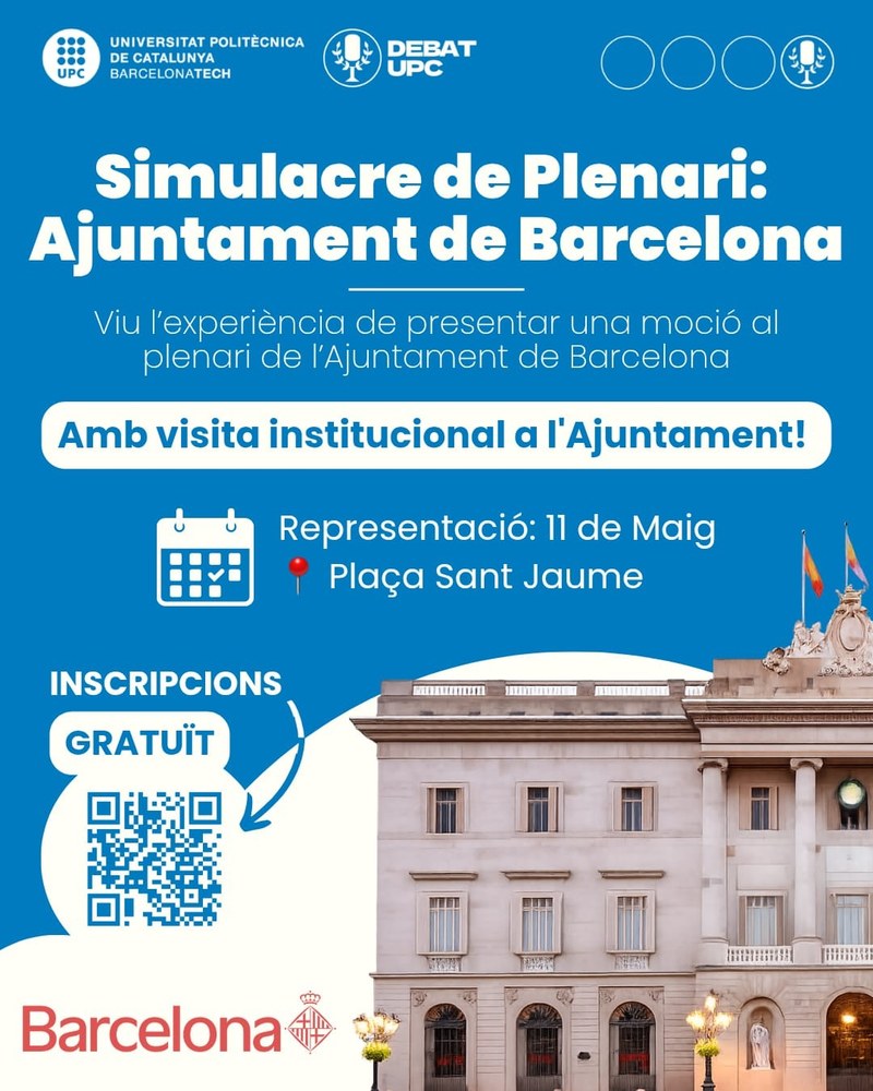 Simulacre de Ple Municipal amb DebatUPC