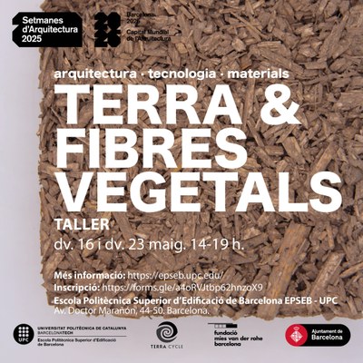 Taller Setmanes d’Arquitectura: Terra i fibres vegetals