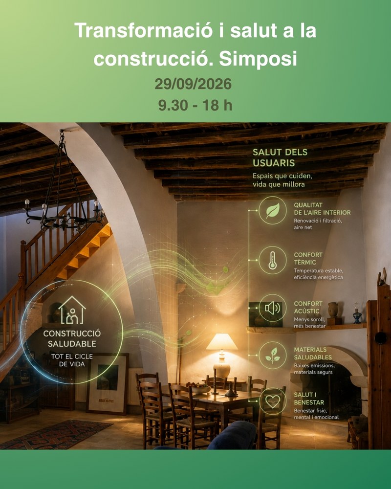 Transformació i salut a la construcció. Simposi