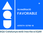 Segell de qualitat de AQU Catalunya Acreditació del Màster universitari en Construcció Avançada en l'Edificació de l'Escola Politècnica Superior d'Edificació de Barcelona (EPSEB) de la Universitat Politècnica de Catalunya · BarcelonaTech (UPC)