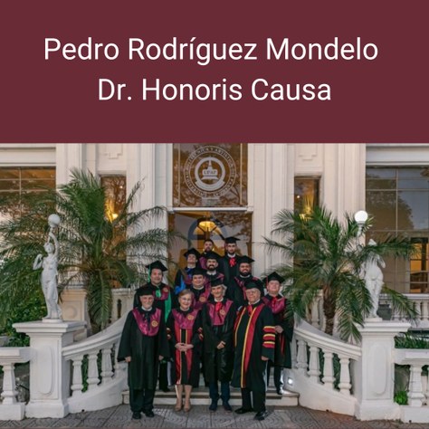 Pedro Rodríguez Mondelo, doctor honoris causa per la UPAP
