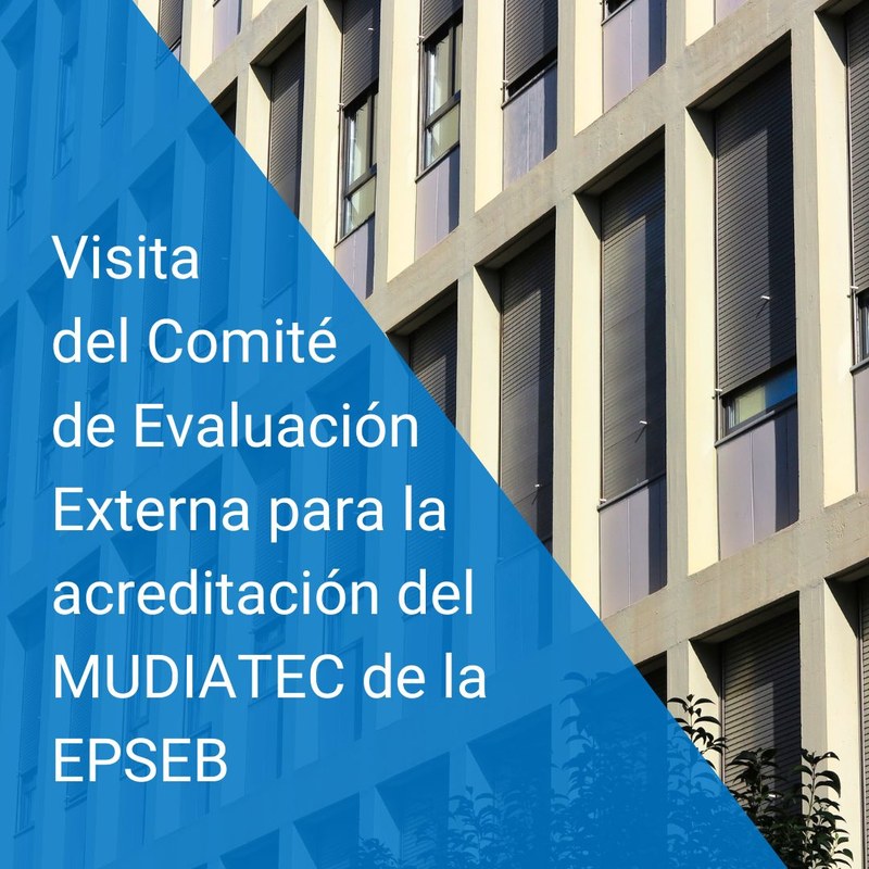 Acreditación del máster universitario en Diagnosis y Técnicas de Intervención en la Edificación