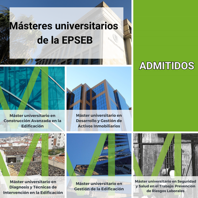 Escuela Politécnica Superior De Edificación De Barcelona. EPSEB — UPC ...