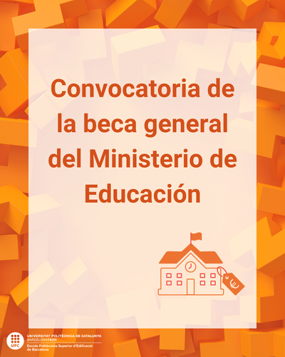 Beca general (Ministerio de Educación - AGAUR)
