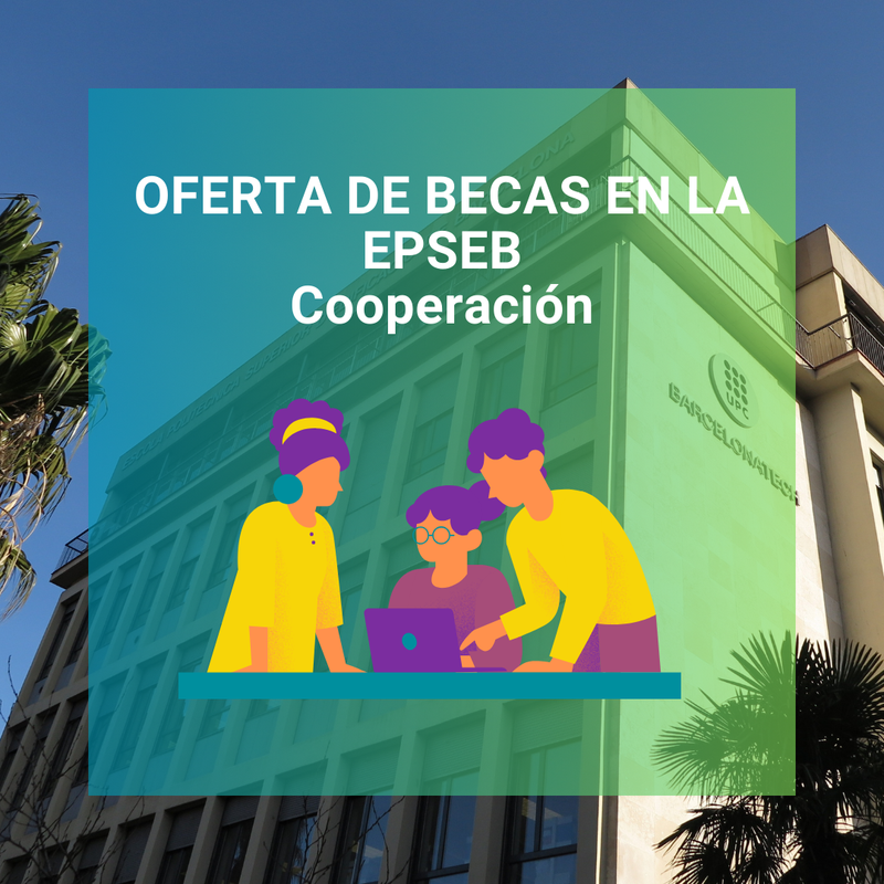 Oferta de dos becas para apoyar acciones de cooperación de la EPSEB