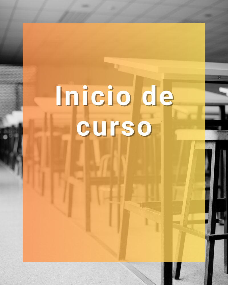 Inicio de curso