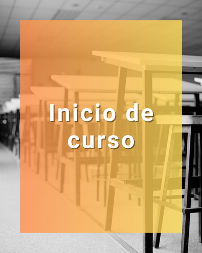 Inicio de curso