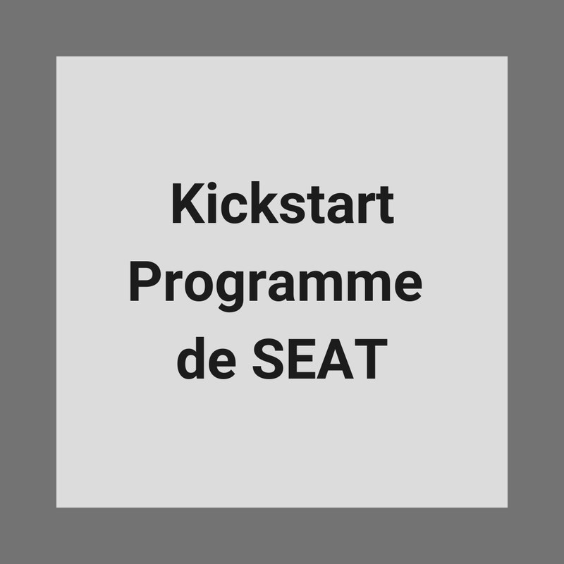 Se abre la convocatoria del Kickstart Programme de SEAT