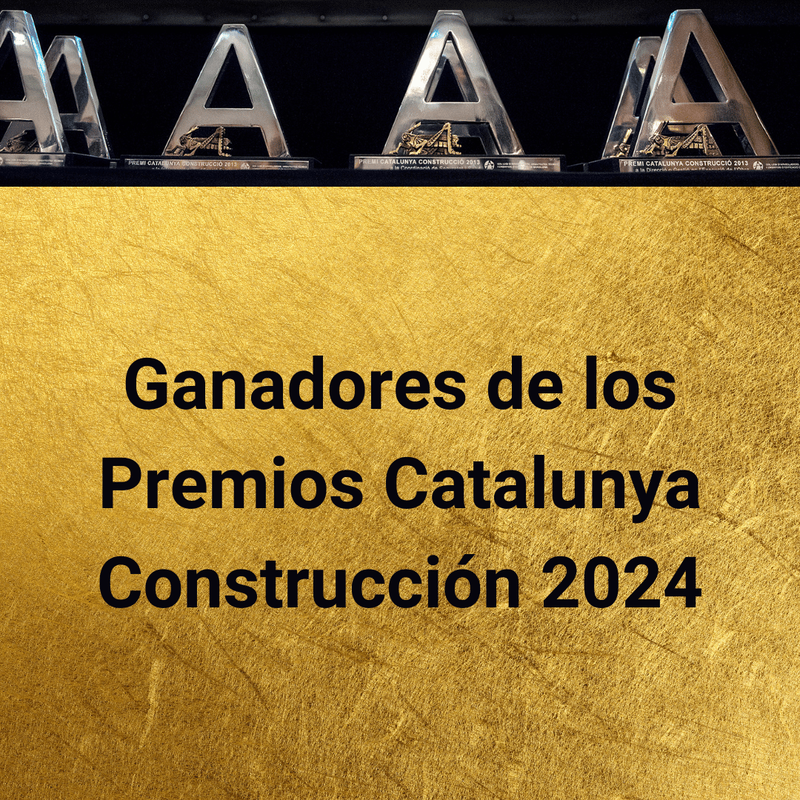 Titulado y profesorado de la EPSEB ganadores de los Premios Catalunya Construcción 2024
