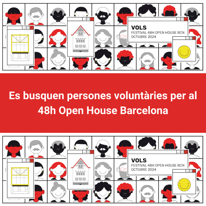 Voluntariado 48h Open House Barcelona