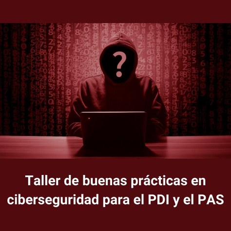 Taller de buenas prácticas en ciberseguridad para el PDI y el PAS
