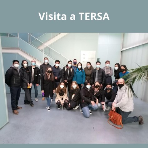 Visita del estudiantado de la EPSEB a la empresa municipal de Barcelona TERSA