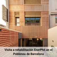 Visita a rehabilitación EnerPhit en el Poblenou de Barcelona
