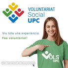 Haz un voluntariado social en la UPC