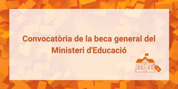 Informació beca general 2026-2027